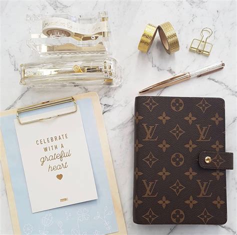 louis vuitton daily planner.